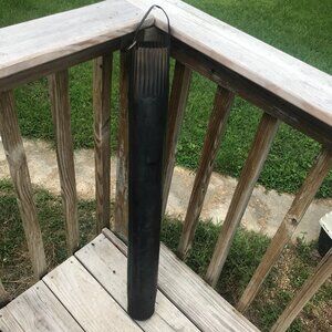 Antique Water Well Draw Bucket Cylinder Rustic or Farmhouse Decor Mancave